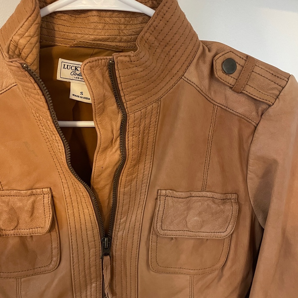 Lucky Brand genuine leather jacket
